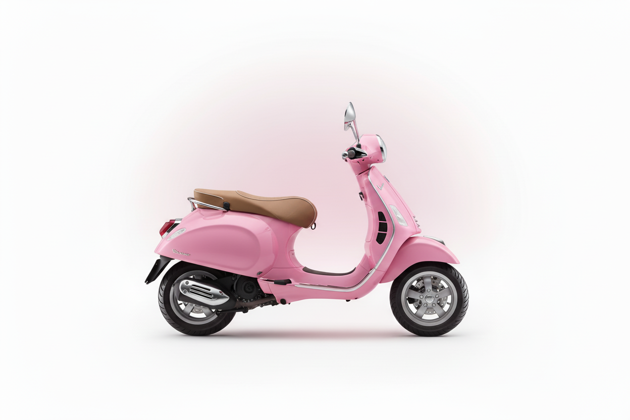Pink Vespa Ultra HD